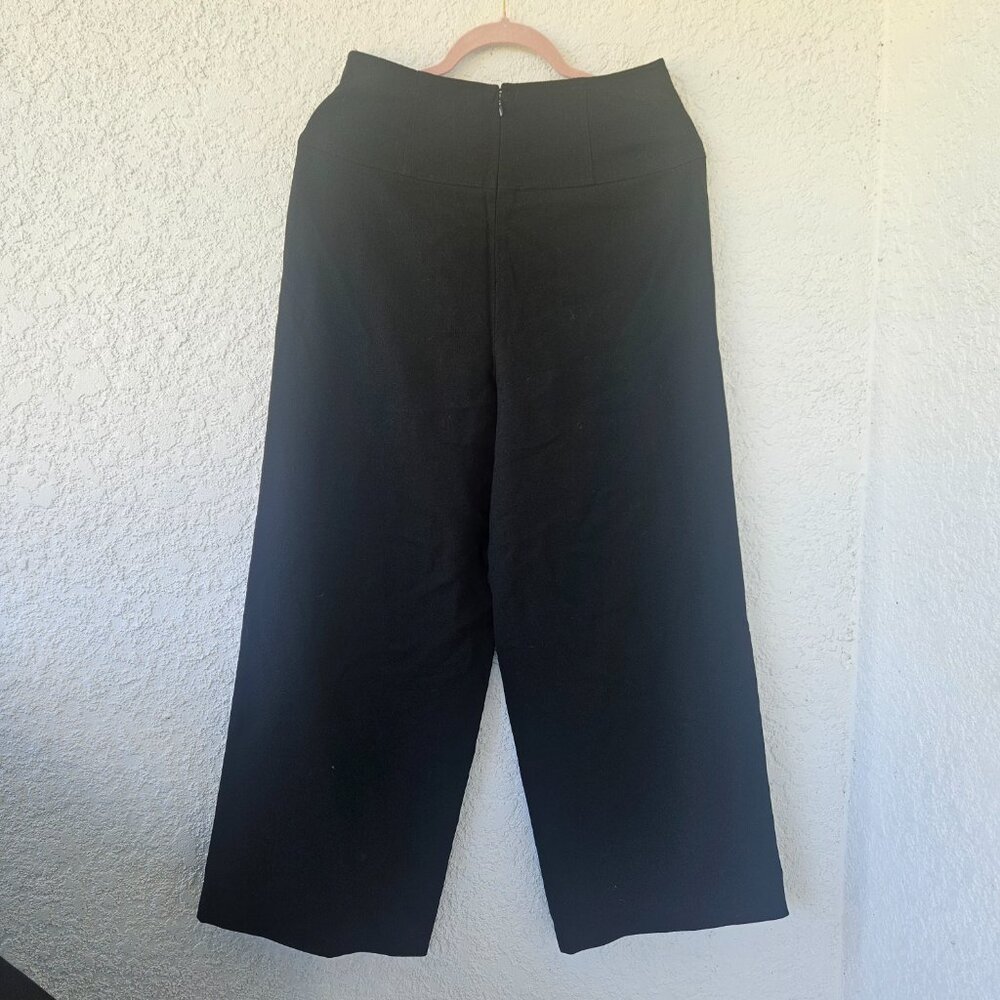EUC Linda Allard/Ellen Tracy Black Wide Leg Pant